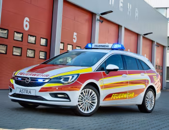 Opel Astra Sports Tourer Feuerwehr (K) '2016–19