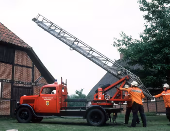 Opel Blitz 1,5 t Feuerwehr-Drehleiter Magirus DL 17 (2,5-32) '1938–42