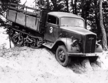 Opel Blitz 3,6-36 S/SSM Maultier (Sd.Kfz.3) '1942–08.1944