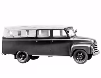Opel Blitz 1.75t Polizei-Mannschaftswagen (330-52) '1956–62