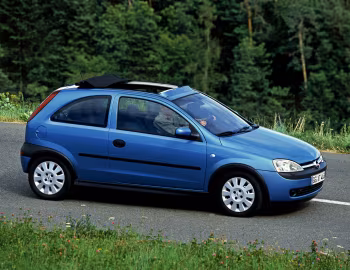 Opel Corsa Canvas Top (C) '2000–03
