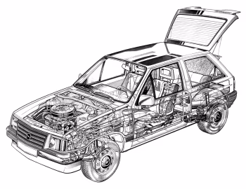 Opel Corsa Luxus (A) '02.1983–03.1985