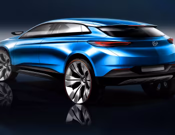 Boceto Opel Grandland X '2017–21