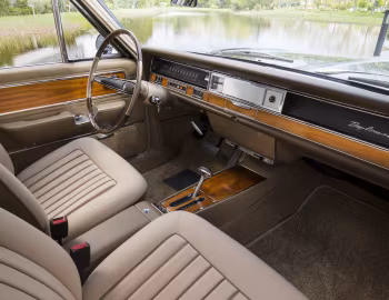 Interior Opel Diplomat V8 Coupe (A) '1965–67