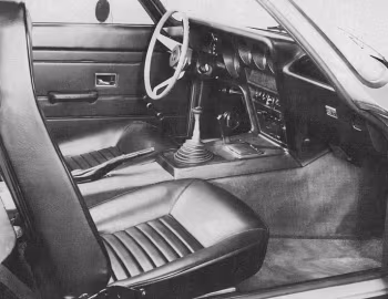 Interior Opel GT 1100 (Typ 93) '09.1968–08.1970