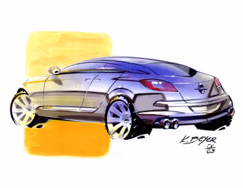 Эскиз Opel Insignia Concept '09.2003