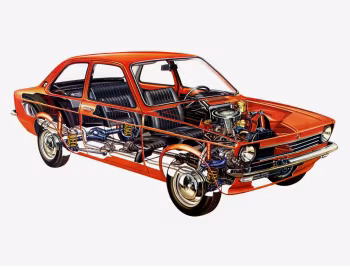 Opel Kadett 2-door Sedan (C) '08.1973–77