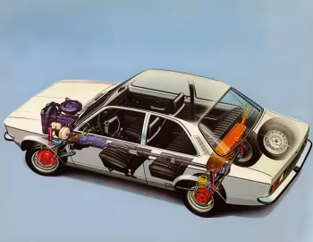 Opel Kadett 2-door Sedan (C) '1977–79
