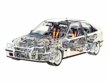 Opel Kadett Rallye 4×4 Gr.B (E) '1985