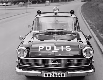 Opel Kapitän Polis [Sweden] (P2) '1959–64