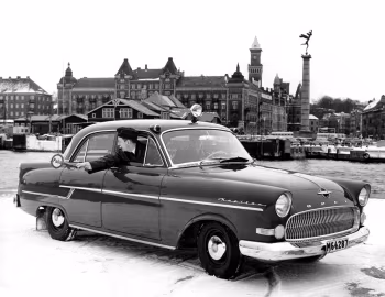 Opel Kapitän Polis [Sweden] '1957