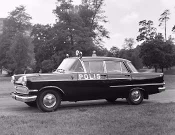 Opel Kapitän Polis [Sweden] (P2) '1959–64