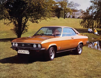 Opel Manta Berlinetta [UK-spec] (A) '1972–75