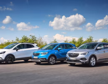 Opel Mokka X, Opel Crossland X, Opel Grandland X