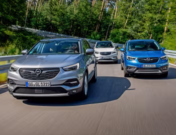 Opel Mokka X, Opel Crossland X, Opel Grandland X