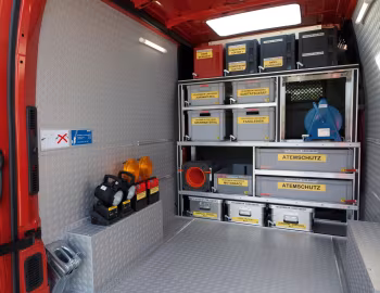 Interior Opel Movano Hensel ELW '2013–19