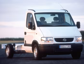 Opel Movano Cab Chassis (A) '1998–2003