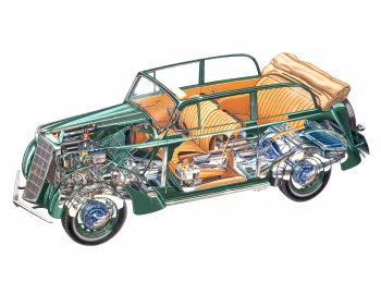 Opel Olympia 1,3 Liter Cabrio-Limousine (13237) '04.1935–37