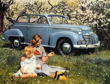 Opel Olympia Cabriolet-Limousine 2 türig (50/51) '1950–53