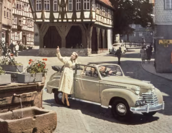 Opel Olympia Cabriolet-Limousine 2 türig (50/51) '1950–53