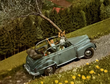 Opel Olympia Cabriolet-Limousine 2 türig (50/51) '1950–53