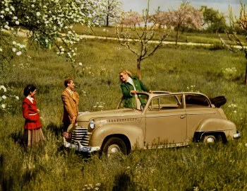 Opel Olympia Cabriolet-Limousine 2 türig (50/51) '1950–53