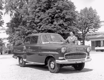Opel Olympia Rekord zweitürige Limousine '1957