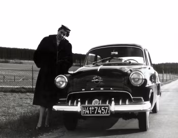 Opel Olympia Rekord zweitürige Limousine '1953–54