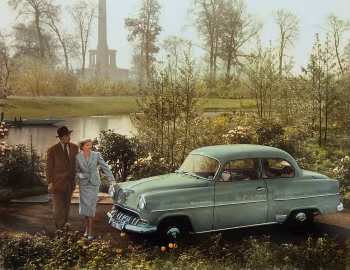 Opel Olympia Rekord zweitürige Limousine '1953–54