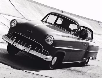 Opel Olympia zweitürige Limousine '1953–54
