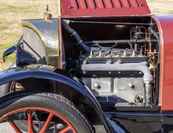 Bajo el capó Opel 14/38 PS offener Sechssitzer '1918–23