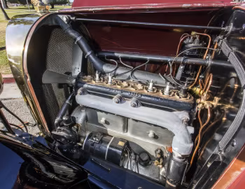 Bajo el capó Opel 14/38 PS offener Sechssitzer '1918–23