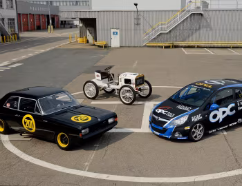 Opel Rekord "Schwarze Witwe", Opel-Darracq 12 PS Rennwagen, Opel Corsa 3-door