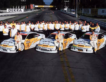 Opel Calibra V6 DTM, Keke Rosberg, Manuel Reuter