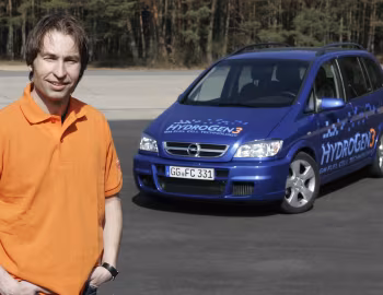 Opel Zafira HydroGen 3 Prototype, Heinz-Harald Frentzen