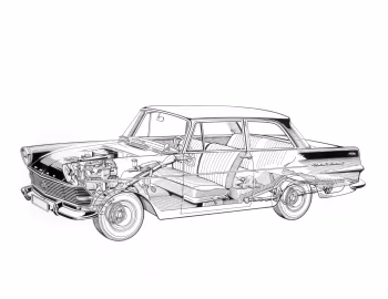 Opel Rekord 2-door Sedan (P2) '1960–63