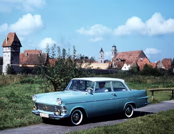 Opel Rekord 2-door Sedan (P2) '1960–63