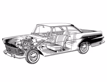 Opel Rekord Coupe (P2) '1960–63