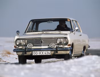 Opel Rekord 2-door Sedan (B) '1965–66