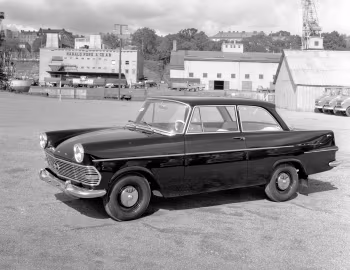 Opel Rekord 2-door Sedan (P2) '1960–63