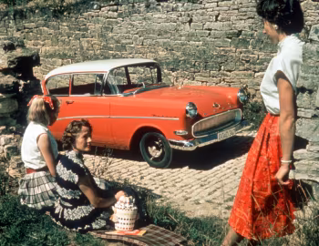 Opel Rekord 2-door Sedan (P1) '1957–60