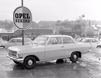 Opel Rekord 2-door Sedan (A) '1963–65