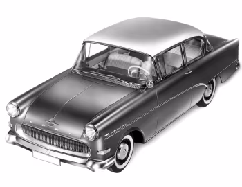 Opel Rekord 2-door Sedan (P1) '1957–60