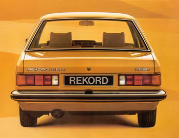 Opel Rekord 4-door Sedan (E1) '1977–82