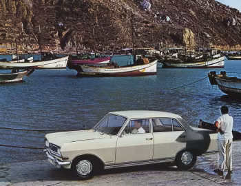 Opel Rekord 4-door Sedan (B) '1965–66