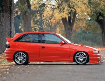Rieger Opel Astra 3-door (F) '1991–98