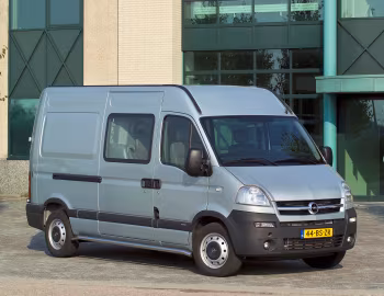Opel Movano 2.5 CDTI 3500 Combi L2H2 teilverglast (JD0/1) '07.2003–03.2010