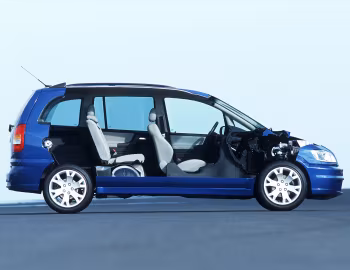 Opel Zafira HydroGen 3 Prototype (A) '2003–06