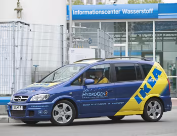 Opel Zafira HydroGen 3 Prototype (A) '2003–06
