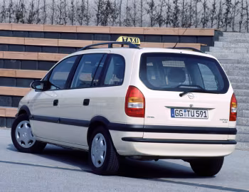 Opel Zafira Comfort Taxi [Germany] (A) '04.1999–02.2003